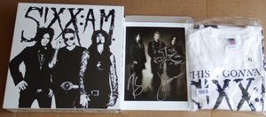 SIXX A.M. This Is Gonna Hurt 2011 Deluxe Box: CDs Books XL Shirt Signed motley - Picture 1 of 24