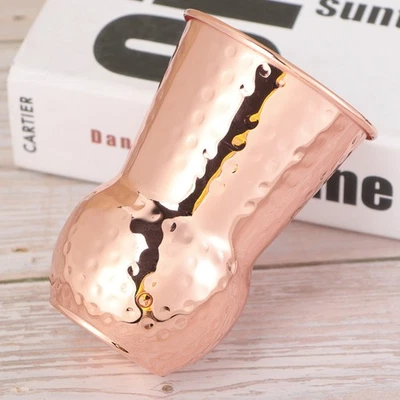  400 Ml Highball Drinking Glasses Stainless Steel Shot Cup Rose Golden - Image 1 of 4