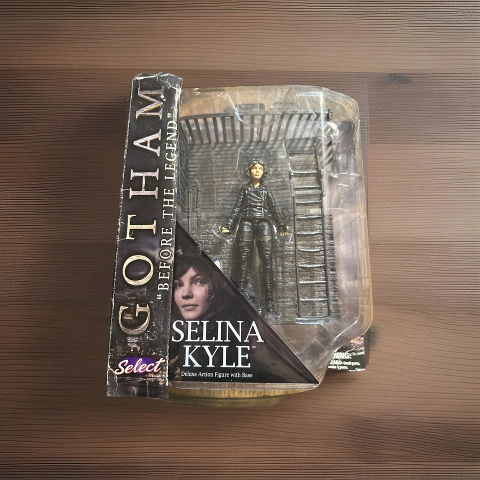 Figura de acción Diamond Select Gotham: Before the Legend Selina Kyle Deluxe + Base Foto 1 de 4