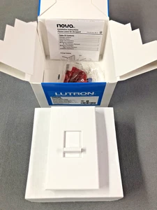 Lutron NLV-600-WH Slide Dimmer Magnetic Low Voltage 120VAC 600VA 450W - Picture 1 of 4