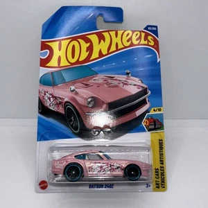 Hot Wheels Datsun 240Z Pink Sakura #62 Mainline 2025 Case M New JDM - Picture 1 of 3