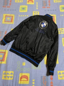 BMW Motorrad AirShell Motorcycle Jacket Mens Size M Black&Blue Reversible - Picture 1 of 24