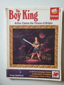 Libro de rol RPG The Boy King Pendragon Chaosium Arthur arthur - Imagen 1 de 7