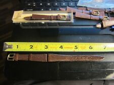 New Brown Lizard Calf Watch Strap 14.3mm or 9/16"inch