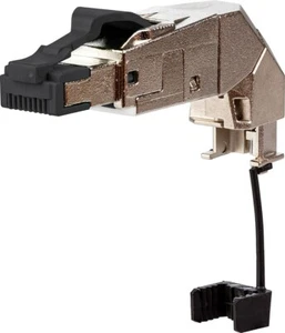 Metz Connect RJ45 Stecker Cat.6A 130E405042-E Silber Steckverbinder RJ45 - Bild 1 von 8