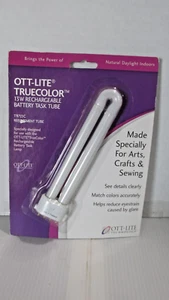 Ott-Lite TrueColor 13w Rechargeable Battery Task Tube Replacement Bulb T57J3C - Picture 1 of 3