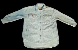 Kohl’s So Oversized Light Blue Shacket Button Shirt Jacket Women’s X Large NWT! - Picture 1 of 4