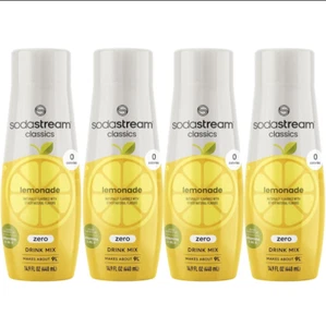 SodaStream Homestyle Lemonade Zero Calorie 4 pack Drink Mix Exp.7/25 - Picture 1 of 7