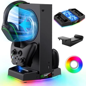 Cooling Stand for Xbox Series S Console Dual Charging Station Dock Controller - Picture 1 of 1