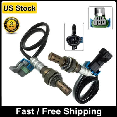 Sensor de oxígeno arriba+abajo 2 piezas para Chevrolet Malibu 2009-2012 y Equinox 2015-17 2,4 L Foto 1 de 4