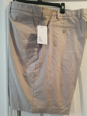 Apt.9 Premier Flex Hombre Corto Todos los Días Nuevo con Etiquetas Talla 42, Cintura Elástica y Cómoda $ Foto 1 de 4