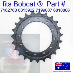 for Bobcat Track Drive Sprocket 23 Teeth 12 Hole 7162768 6815922 7199007 6810866 - Picture 1 of 9