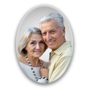 OVAL PORZELLANBILD NUR 1MM DÜNN - Bild 1 von 5