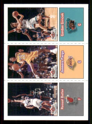 2002-03 Fleer Tradition #291 Rasual Butler RC/Jannero Pargo RC/Gordan Giricek RC - Image 1 of 2