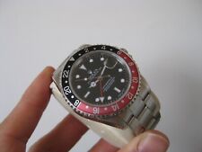 Rolex Oyster Perpetual GMT-Master II Coke Bezel Unpolished Watch A Serial 16710