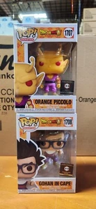 Paquete de 2 paquetes exclusivos de cáliz Gohan In Cape #1708 y Orange Piccolo #1707 - Imagen 1 de 5