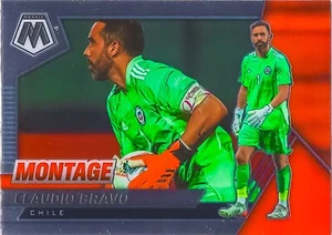 2021-22 Panini Mosaic FIFA Road to World Cup - Montage #26 Claudio Bravo - Picture 1 of 2