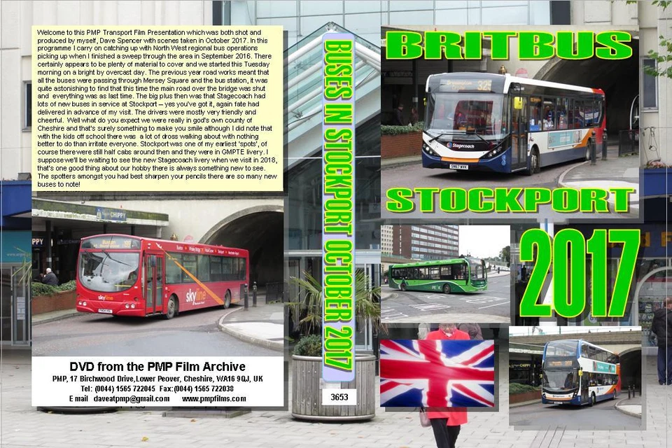 3653. Stockport. UK. Buses. October 2017. Another great catch up on the bus scen - Image 1 of 1