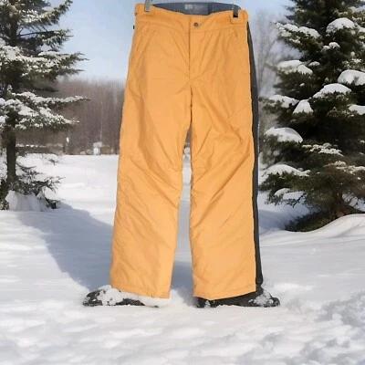 Columbia Kids/Youth Size L 14-16 Ice Slope II Pant Winter Snowpants Canyon Gold - Image 1 of 4