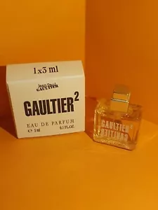 ■GAULTIER 2 Jean Paul Gaultier 3 ml Eau de Parfum mit OVP TOP RARITÄT - Bild 1 von 2