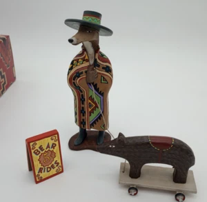 Robert Sheilds Side Show Trickster Signed by Artist Coyote South Western Figure - Picture 1 of 9
