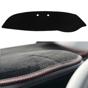 Black Velvet Non-Slip Dashboard Cover Red Stitch for 04/2015 ~ 2020 KIA Sorento - Picture 1 of 10