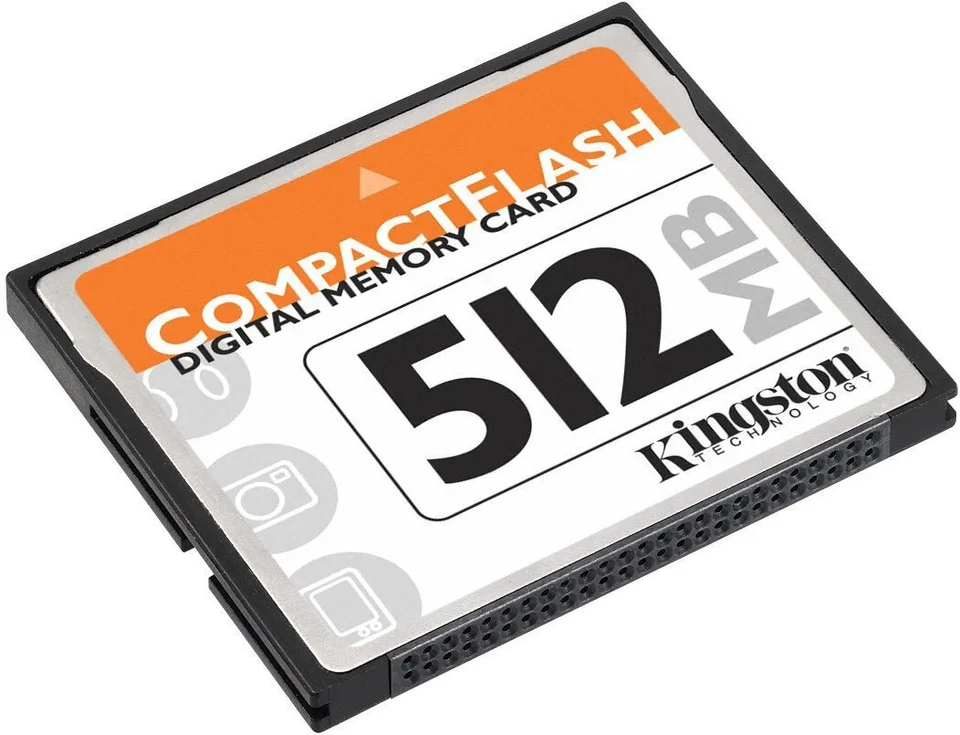 Kingston 512MB CompactFlash Digital Memory Card CF/512 - Image 1 of 1
