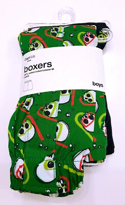 Мальчика GAP KIDS темно-синий и зеленый акваланг Steve 100% хлопок боксера нижнее белье 2 упаковки - Изображение 1 из 4