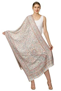 Women's Kaani Design, Soft Bamboo Scarf, Casual Shawls, Stoles, Wraps soft Bambo - Picture 1 of 4