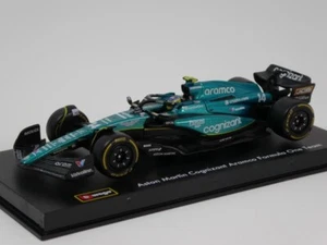 BBurago Burago Aston Martin AMR23 #14 Fernando Alonso 2023 1/43 18-38091#14 - Foto 1 di 2