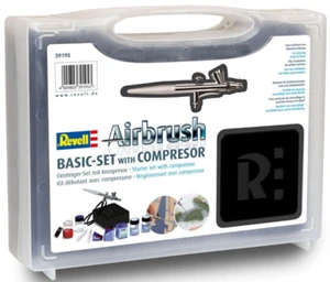 Revell 39195 New Basic Set Airbrush Komplett-Set für Einsteiger Neu mit Koffer - Bild 1 von 4