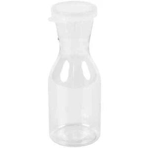 Cambro WW250135 Camwear Camliter .25 Liter Beverage Decanter Clear w/ Lid - Picture 1 of 1