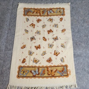 Asciugamano con frange da cucina vintage B&D molto carino lenzuola arredamento cottagecore - Foto 1 di 8