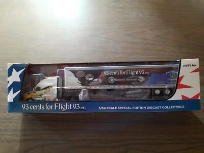 DCP 60-1178 Flight 93 Halo Freightliner Van Trailer 1/64 - Image 1 of 4