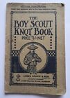 Rare 1924 THE BOY SCOUT KNOT BOOK - James Brown & Son Glasgow