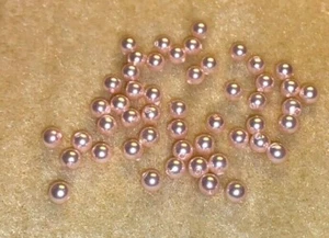 LOT 50 Swarovski 4mm Pearl Round Rosaline Color (pink) - Picture 1 of 1