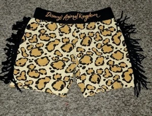 Disney Girls Biker Short Xl animal print Disney's animal kingdom b17 - Picture 1 of 4