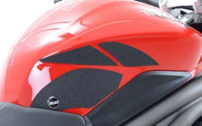 R&G Racing Clear Tank Traction Grip For 2011-2012 Triumph Speed Triple - Image 1 of 3