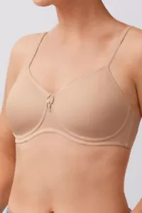 Amoena 'Lara' Non Wired Post Surgical Mastectomy Padded Bra  Sand - Nude - Beige - Picture 1 of 5