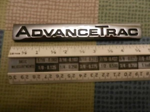 FORD Chrome ADVANCETRAC emblem  - Bild 1 von 2