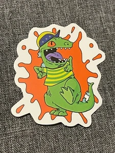TV SHOW SMALL STICKER STICKERS Cartoon Nickelodeon reptar dinosaur rugrats - Picture 1 of 1