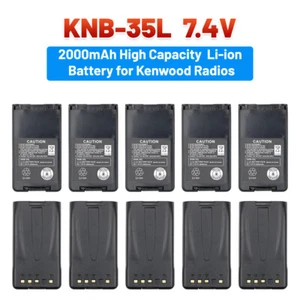 Batería de iones de litio 10*KNB-57L KNB-35L 2000mAh para radio KENWOOD TK2360 TK2170 TK3173 - Imagen 1 de 12
