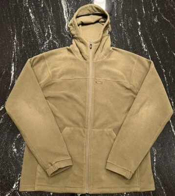 Vintage Oakley Ventilated Zip Up Hoody Y2K Gorp Core 2000s Hunter Green Rare Men - Image 1 of 4