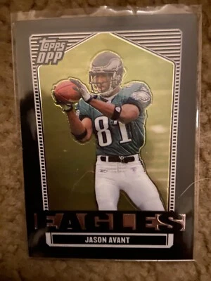 2007 Topps Draft Picks and Prospects (DPP) Chrome Black Jason Avant #97 Eagles - Image 1 of 2