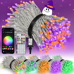 Luci Stringa LED Smart Halloween con Telecomando e App 66FT 200LED, Impermeabile R... - Foto 1 di 8