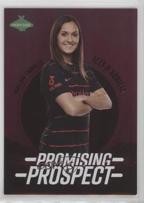 2023 Parkside NWSL Vol 1 Promising Prospect Izzy D'Aquila #PP-17 Rookie RC - Image 1 of 2