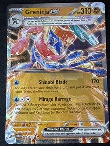 Greninja ex 106/167 Sv06: Twilight Masquerade Holo - Picture 1 of 2