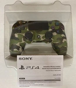 Sony DualShock 4 Wireless Controller for PlayStation 4 Green Camo, Tested - Picture 1 of 2