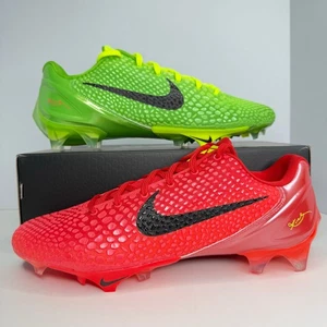 Nike Vapor Edge Kobe VI SE Mismatch Grinch Size 8.5 Men Football Cleats - Picture 1 of 7