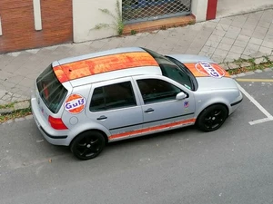 KIT COMPATIBLE GULF GOLF de 1 à 8 Autocollant RACING Le Mans RALLYE VINTAGE - Imagen 1 de 19